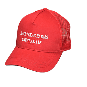 Make Texas Farms Great Again Hat - Adjustable
