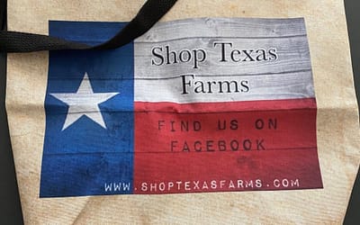 Tote Bag with Shop Texas Farms Logo